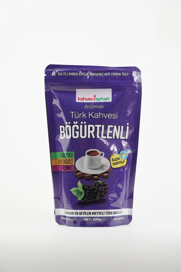 Böğürtlenli Türk Kahvesi
