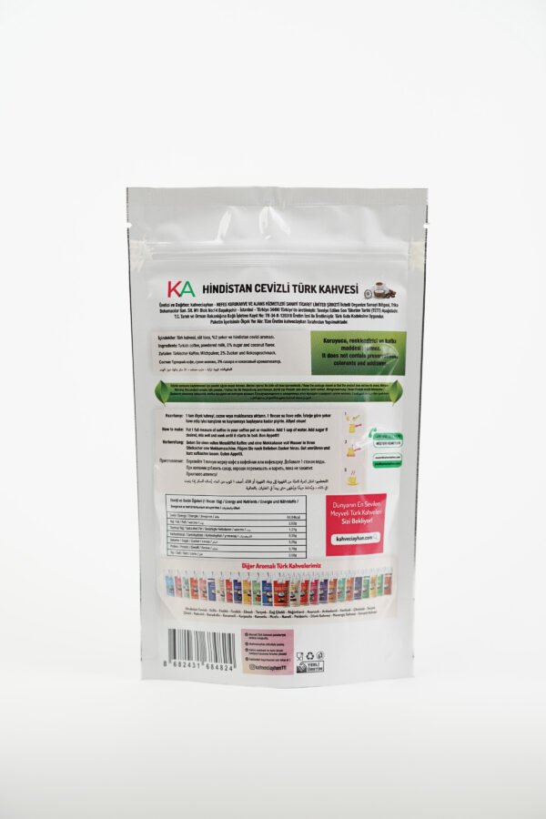 Hindistan Cevizli Türk Kahvesi