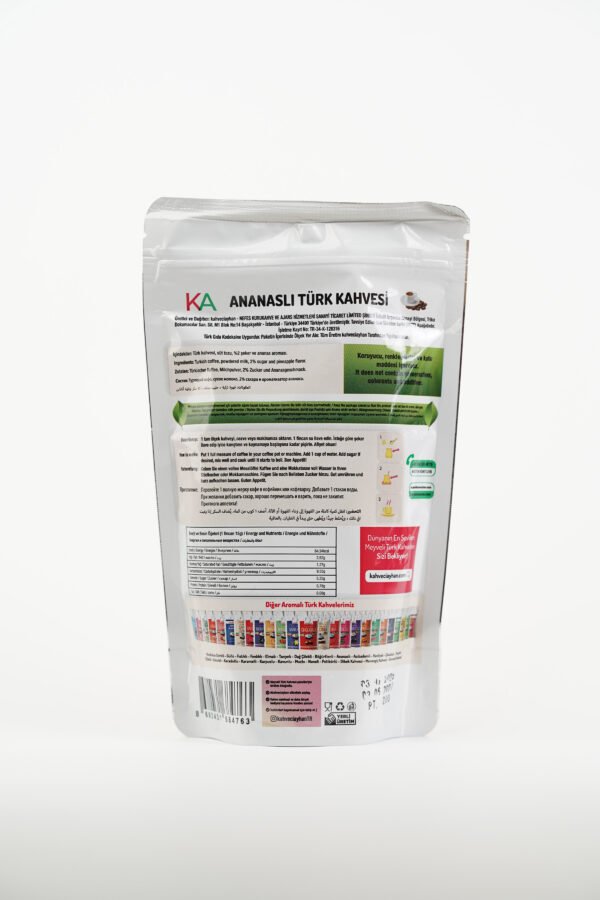 Ananaslı Türk Kahvesi